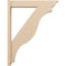 Ekena Millwork 5 1/2-in W x 28-in D x 36-in H Funston Trad Rough Cedar Woodgrain TimberThane Outlooker, Primed Tan OUTUR055X28X36FST04RCPR - alternate 2